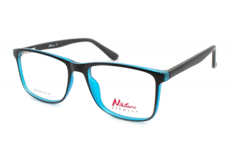 Стильна пластикова оправа для окулярів Nikitana 3996
